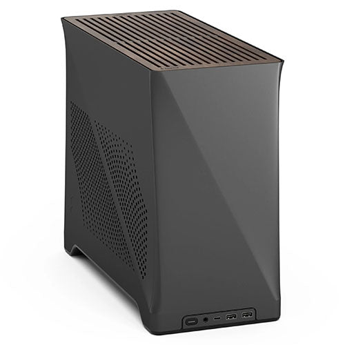 Fractal Design Era 2 ITX (Charcoal Grey) Compact Case w/ Walnut Top, Mini ITX, Requires SFX/SFX-L PSU, 2 Fans, 3-Slot GPU & 280mm Radiator Support, USB-C Fractal Design Era 2 ITX (Charcoal Grey) Compact Case w/ Walnut Top, Mini ITX, Requires SFX/SFX-L PSU, 2 Fans, 3-Slot GPU & 280mm Radiator Support, USB-C
